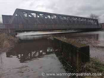 Flood warnings across Warrington as the Mersey bursts its banks