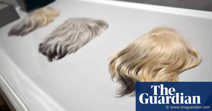 Andy Warhol's 'fright wigs' go on display in UK for first time