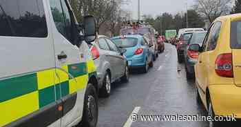 One minute car journey takes almost an hour because of work on major Swansea road