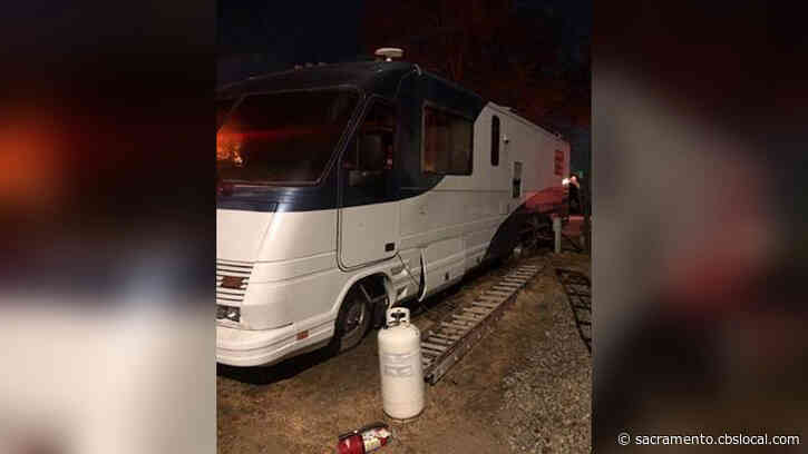 Man, 56, And Dog Die After Fire At San Joaquin County Motorhome
