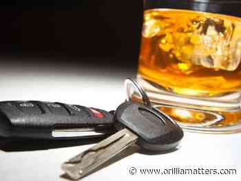 Pair of Orillia men face impaired, other charges after local incidents - OrilliaMatters