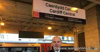 The train boss who spends his time commuting across Wales