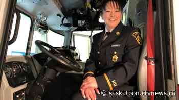 'It's just fabulous': Saskatoon Fire Department introduces first female assistant chief