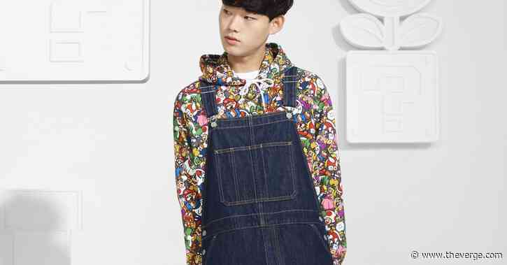 Levi’s and Nintendo made Super Mario-themed overalls and they’re wonderful