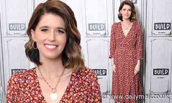 Katherine Schwarzenegger is fresh as a daisy in red floral print dress