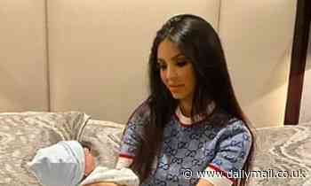 Amir Khan's wife Faryal Makhdoom shares adorable snap with her 'prince' two weeks after birth