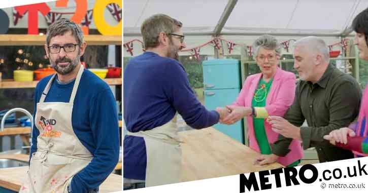 Louis Theroux makes Great British Bake Off history with Paul Hollywood