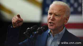 Biden gets into testy exchange with man over gun rights