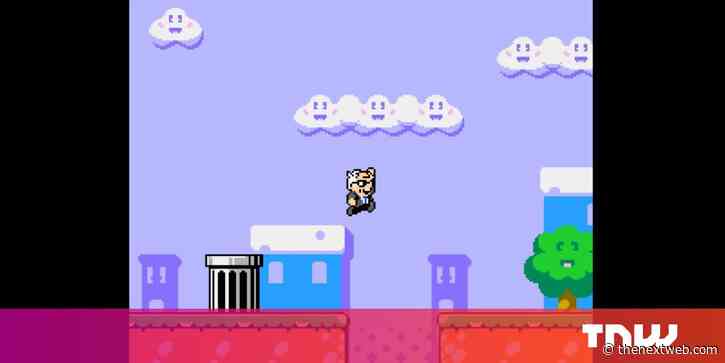 Bernie Sanders jumps like Mario in free platformer — yes, really