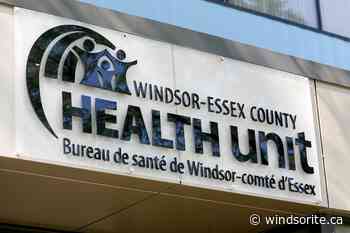 Health Unit Update On COVID-19 - windsoriteDOTca News