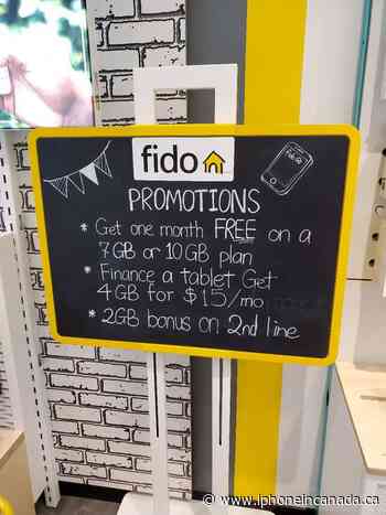 Fido Offers $40/6GB, $50/9GB Second Line Plans in Ottawa - iPhone in Canada
