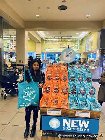 Food entrepreneur & allergy campaigner Julianne Ponan launches her innovative low sugar allergy free 'Gnawbles' into John Lewis's flagship Oxford Street store - Journalism.co.uk