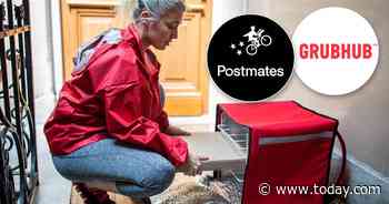 Amid coronavirus concerns, food delivery services offer no-contact drop-off