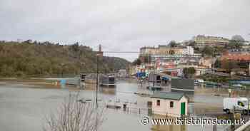 Highest tide of the year so far floods Cumberland Basin