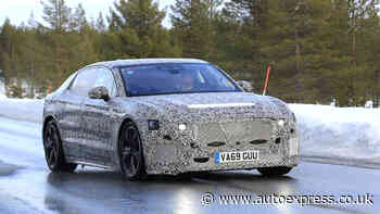 New all-electric 2020 Jaguar XJ spied in production panelling
