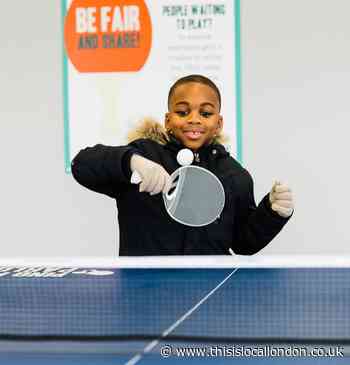 Table tennis back at Uxbridge shopping centre - by popular demand