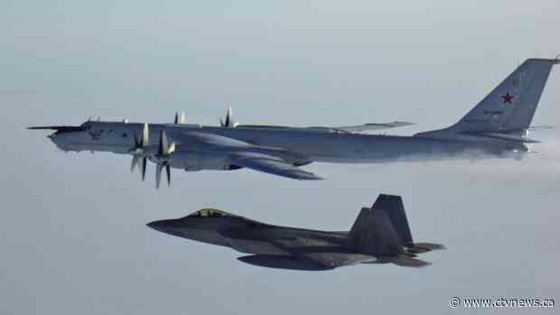 Canadian and U.S. jets intercept, escort Russian planes north of Alaska