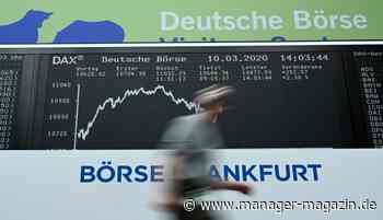Börse: Dax taumelt abwärts, Goldman Sachs stellt düstere Prognose