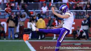 Britton Colquitt expects to re-sign with Vikings