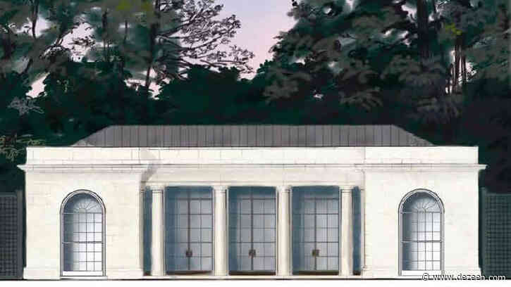 Melania Trump unveils classical Tennis Pavilion at the White House