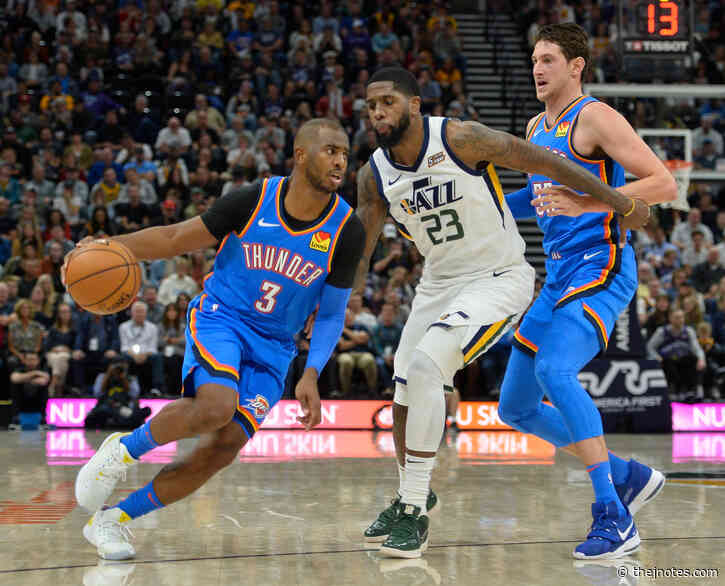 Utah Jazz get a potential playoff preview vs Paul, Thunder