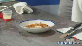 Scholarship winner from the NAIT High School Culinary Challenge showcases minestrone