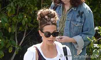 Kate Beckinsale looks radiant makeup free as she  keeps things casual in sportswear