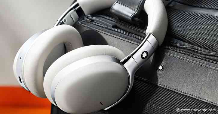 Montblanc’s first headphones are predictably luxurious and expensive