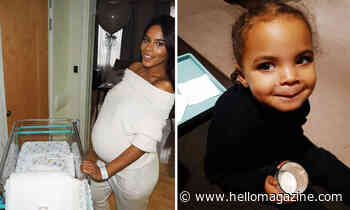 Rochelle Humes shares incredible throwback of herself in labour with daughter Valentina