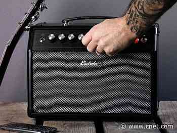 Get this Electrohome guitar amp-themed Bluetooth speaker that's also a real guitar amp for $112     - CNET