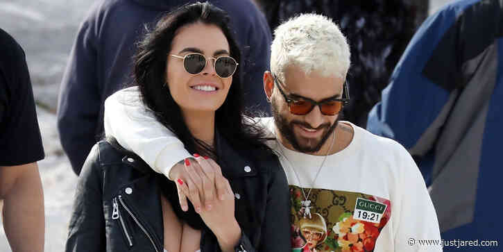 Maluma & Girlfriend Vivien Rubin Pack on the PDA While Visiting Greece