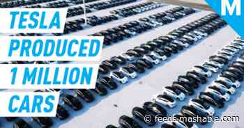 Tesla has officially produced one million cars