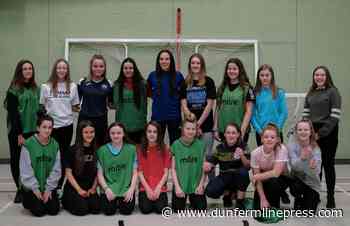Caroline Weir delivers coaching class at Dunfermline High - Dunfermline Press