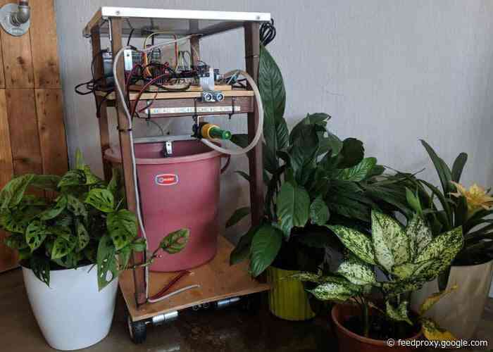Artificial intelligent plant irrigation system created using the Jetson Nano