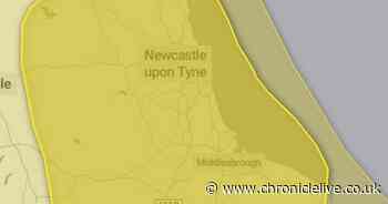 Weather warning put in place as winds of up to 60mph are expected