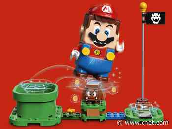 Lego Super Mario looks like a brick-building video game come to life     - CNET
