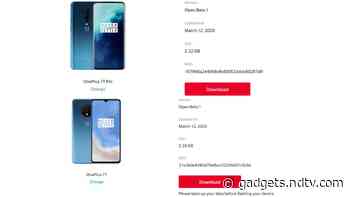 OnePlus 7T Pro, OnePlus 7T Get First OxygenOS Open Beta Update With Live Caption, February Patch