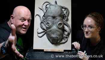Special makeup effects wizard Don Lanning gives masterclass to University of Bolton students - The Bolton News