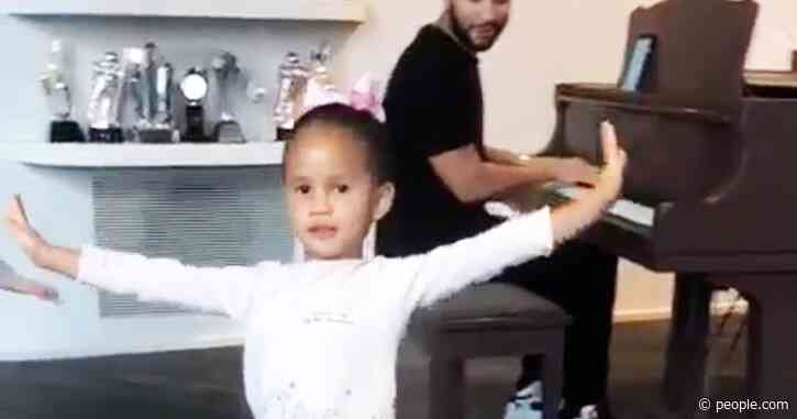 John Legend Sings as His Kids 'Interpretive Dance' to His Sweet New Song