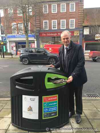 Serious about recycling: dozens of new bins in Hillingdon
