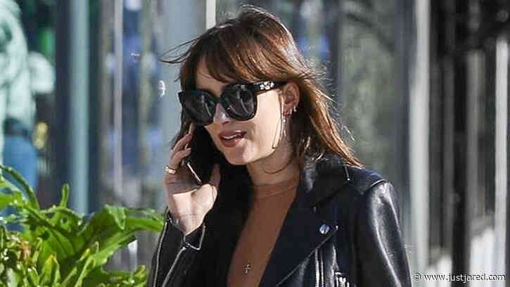 Dakota Johnson Stops by Cha Cha Matcha After Giving Tour of Her House!