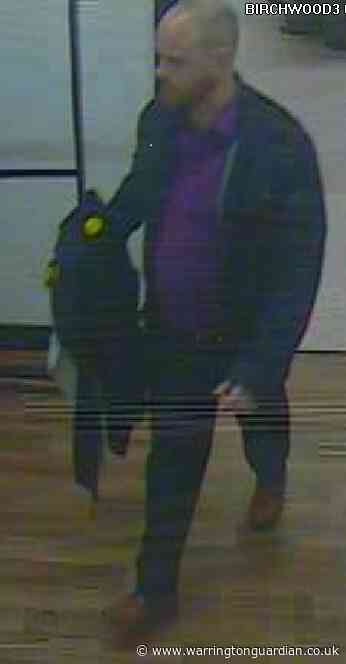 CCTV: Man wanted over 'suspicious activity' in Asda Birchwood