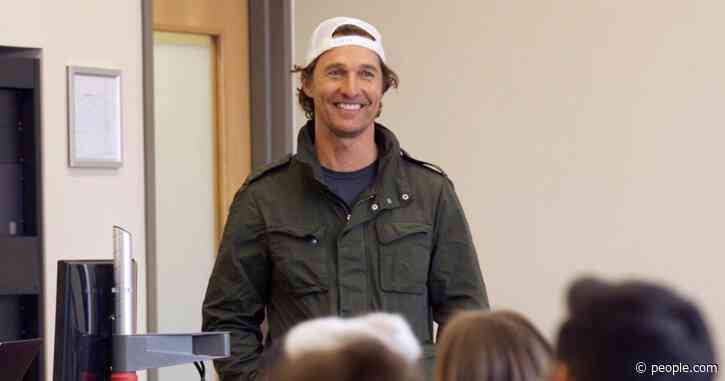 Professor McConaughey! What Matthew McConaughey Teaches at His Film Class at UT