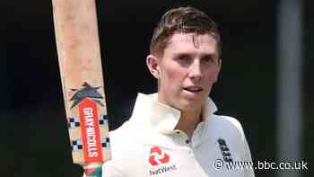 England in Sri Lanka: Zak Crawley hits century in tour match
