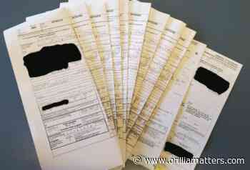 Happy belated birthday! Here's a $110 ticket from the Orillia OPP - OrilliaMatters