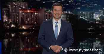 Pete Buttigieg Hosts ‘Jimmy Kimmel Live’ Without an Audience