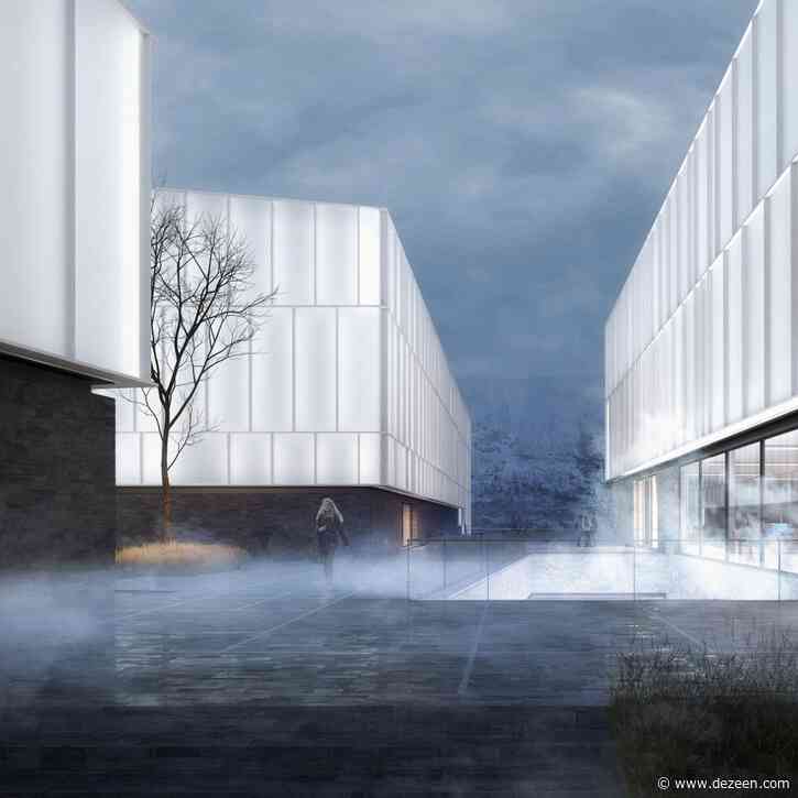 Henning Larsen designs Norwegian arctic museum as "cluster of glowing beacons"