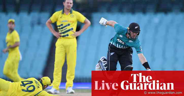 Australia beat New Zealand by 71 runs first one-day international – as it happened