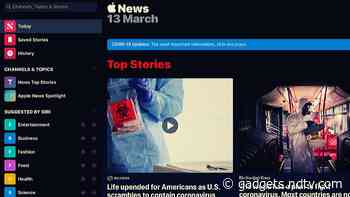 Apple News App Gets Special Coronavirus Coverage Sections
