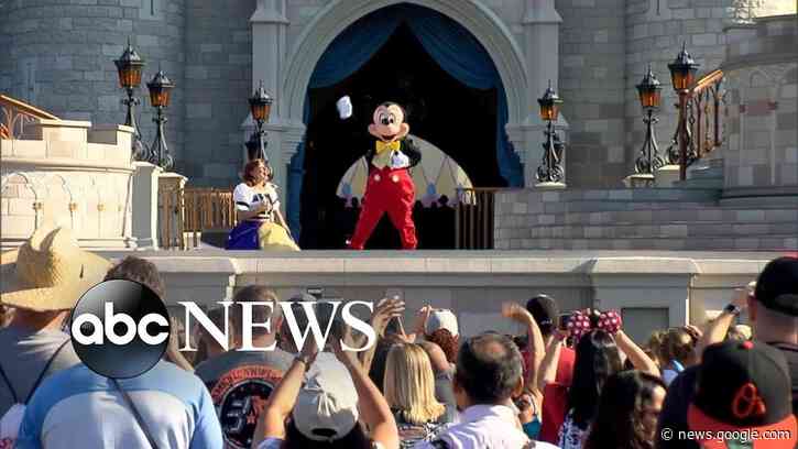 Disney theme parks, American landmarks close amid coronavirus - ABC News